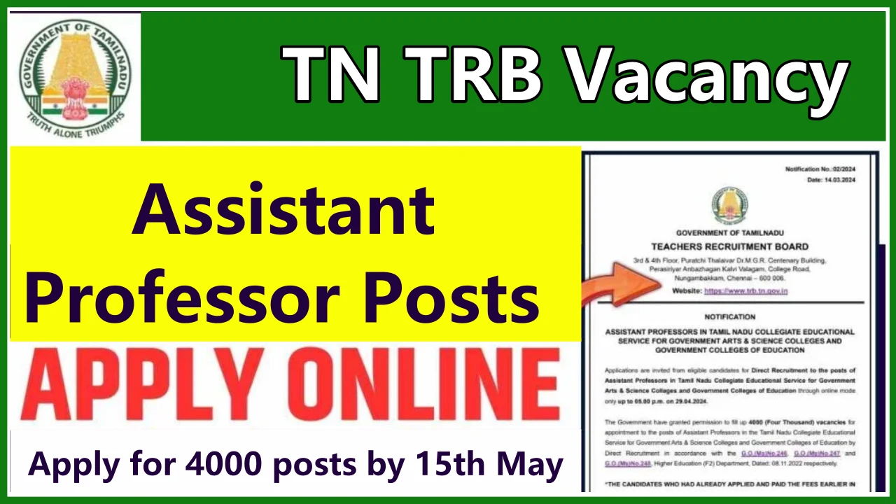 TN TRB Vacancy